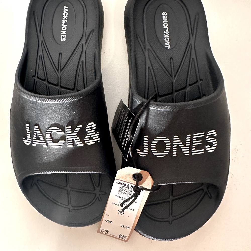 Jack & jones slides NWT
